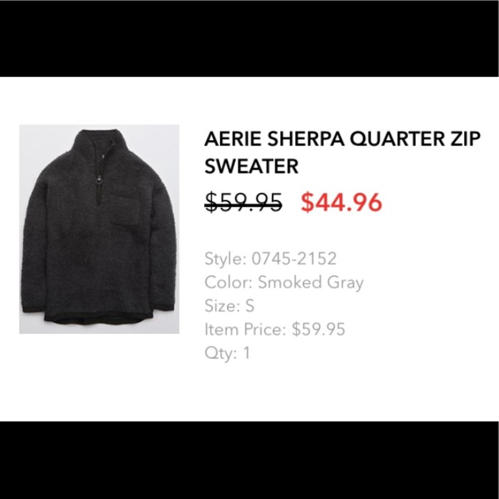 Aerie Sherpa Fleece Pullover